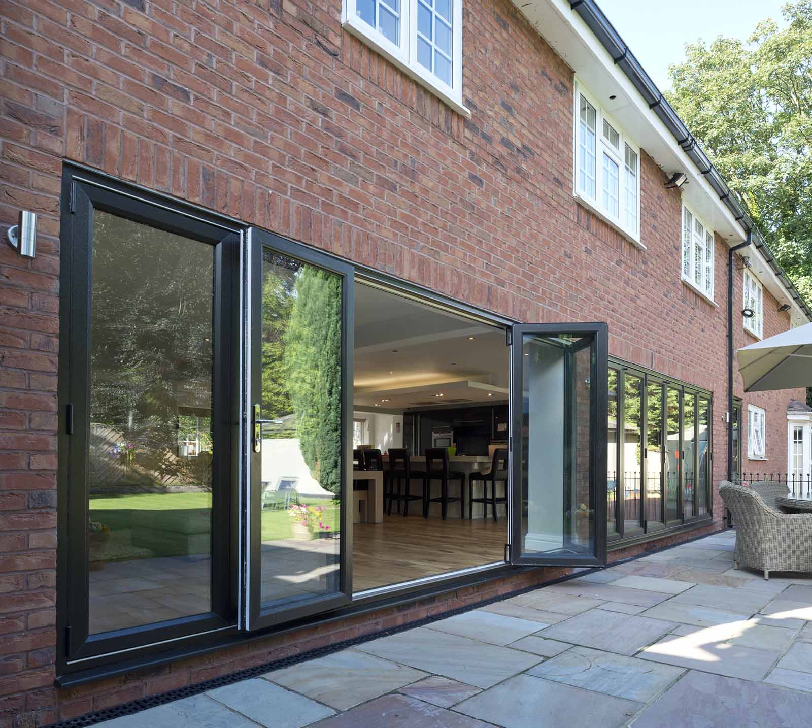 large eurocell bifold door