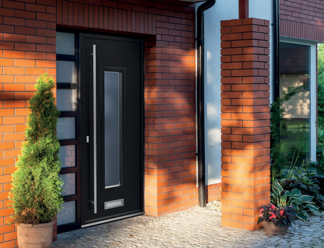 black signature door