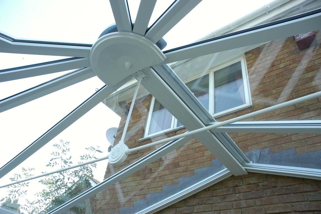 glass roof conservatory