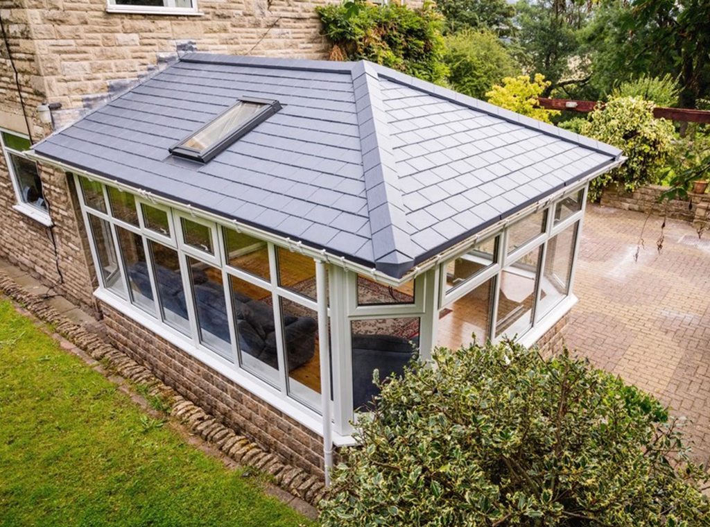 tiled roof