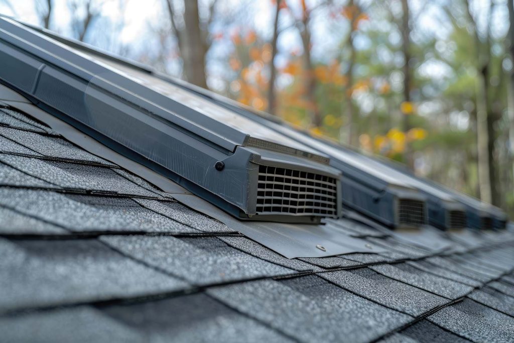 roof with vent